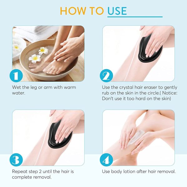 Painless Exfoliation Hair Removal Tool