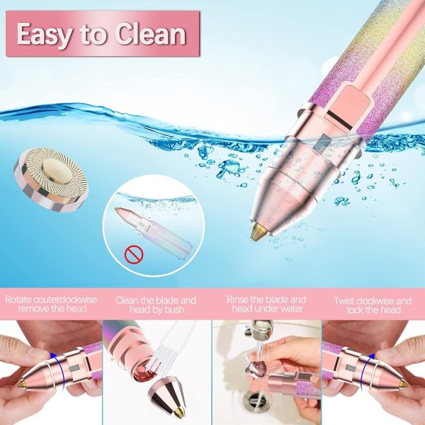 2 in 1 Electric Eyebrow Trimmer & Shaver