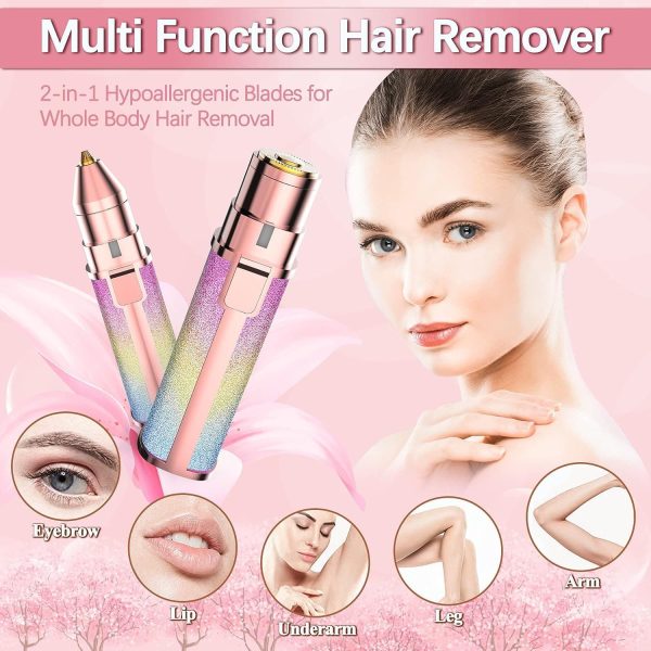 2 in 1 Electric Eyebrow Trimmer & Shaver