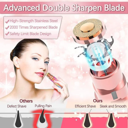 2 in 1 Electric Eyebrow Trimmer & Shaver